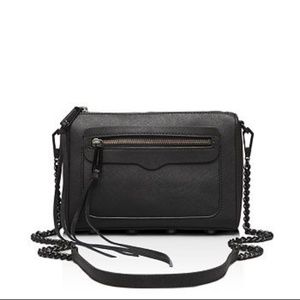 Rebecca Minkoff Avery Black Leather Crossbody